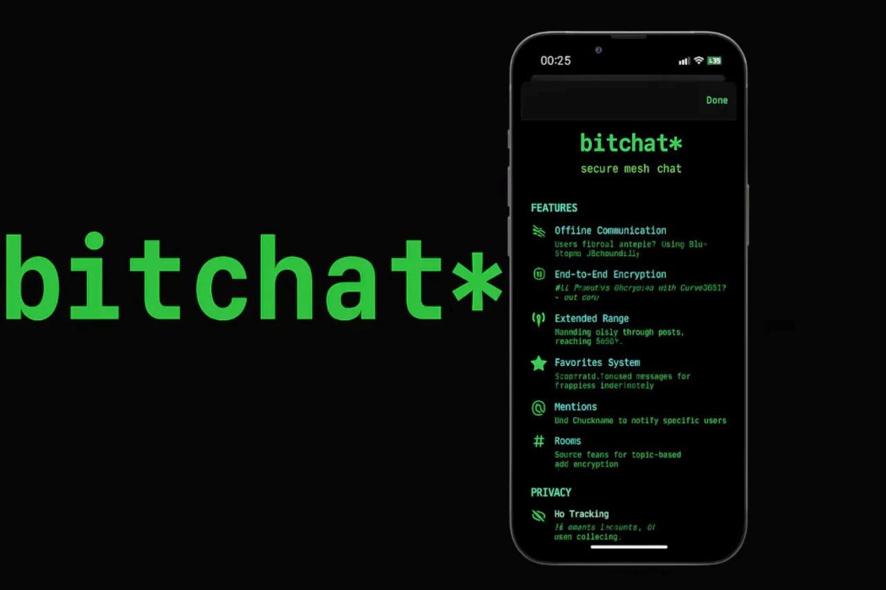 bitchat app messaggistica senza internet