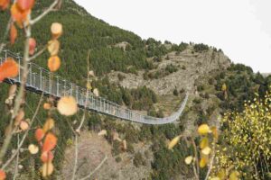 ponte tibetano in val montina